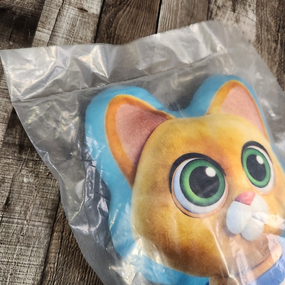 Disney Pixar Buzz Light Year Themed Sox Cat Pillow NEW - Picture 8 of 10